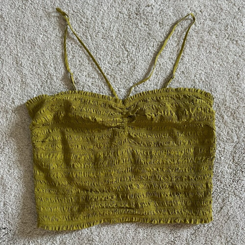 Madewell Halter Crop Top